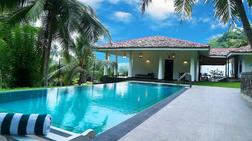 piscina tropical