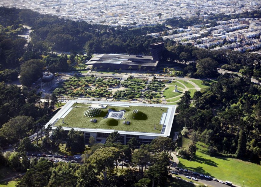 California Academy of Sciences, in nome di un’architettura sostenibile