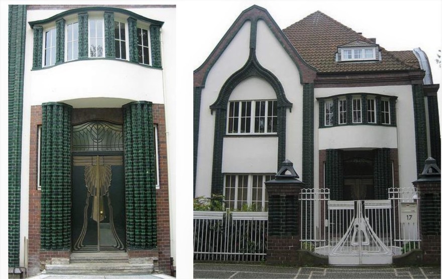 La decorazione di una casa, dall'esterno all'interno e viceversa
