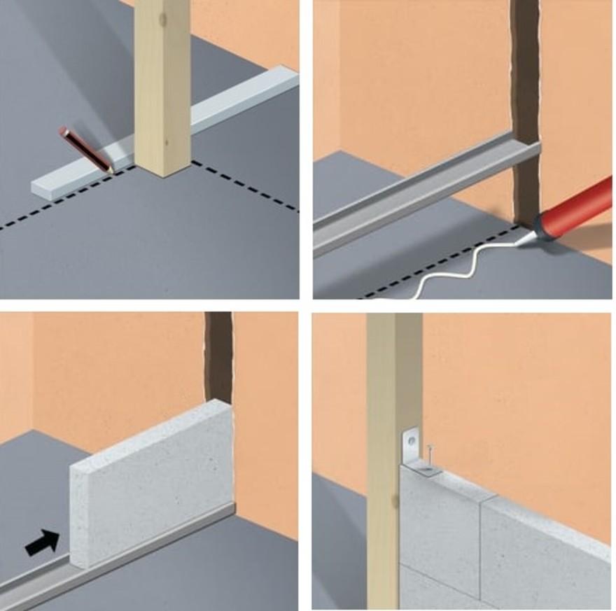Realizzare un piccolo studiolo o ufficio con una struttura muraria leggera