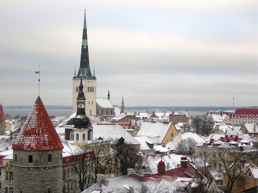 Tallin, capitale dell'Estonia