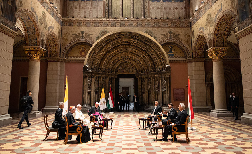 Il Papa in Ungheria: 