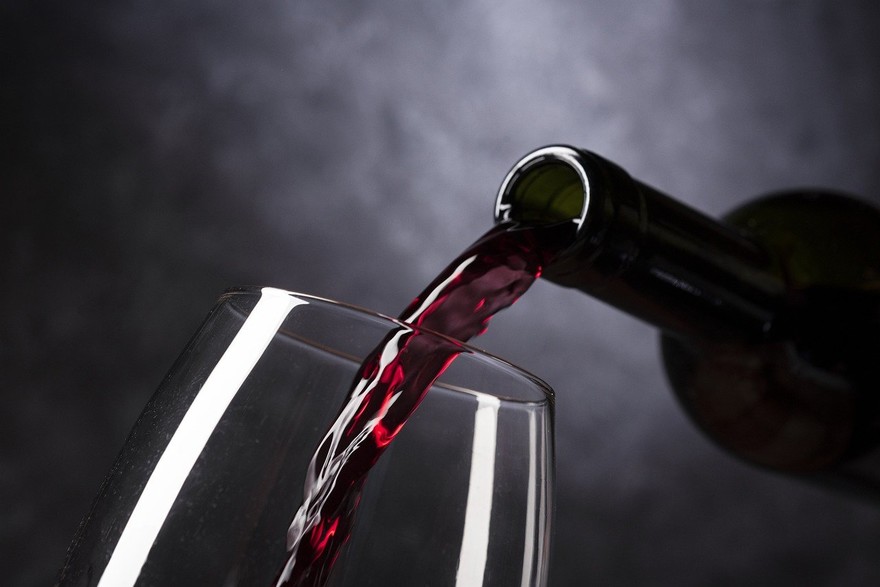 Arredare con il vino
