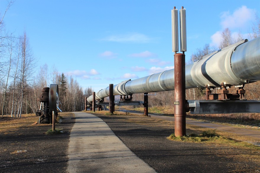 Un gasdotto in Alaska