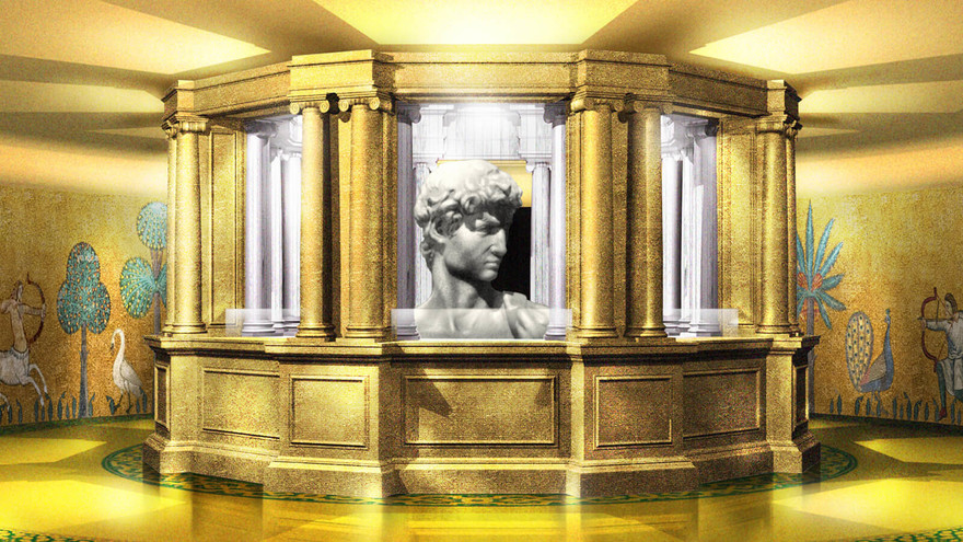 Il David di Dubai e le polemiche nude 