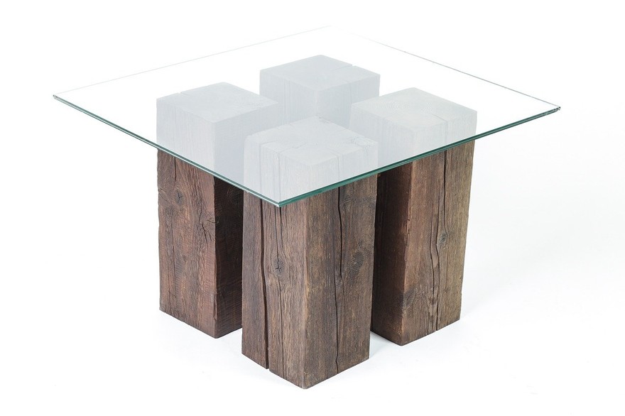Metri quadri in più con un tavolo in vetro