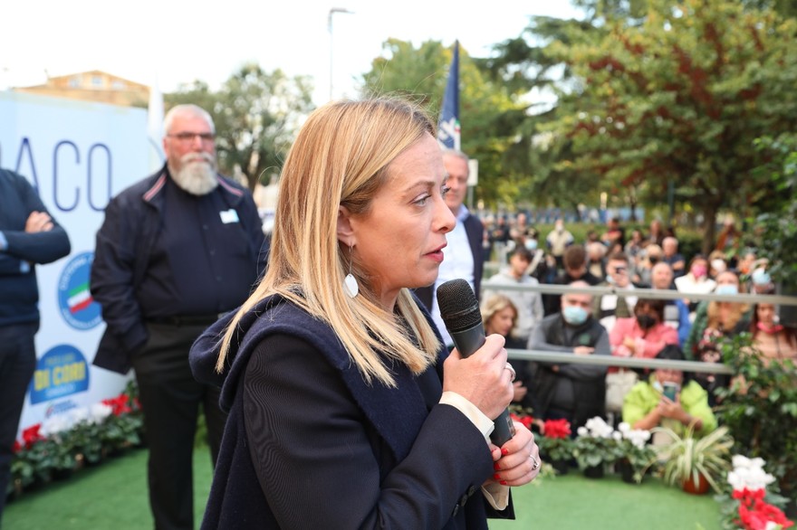 La Meloni verso l'incontro con Trump
