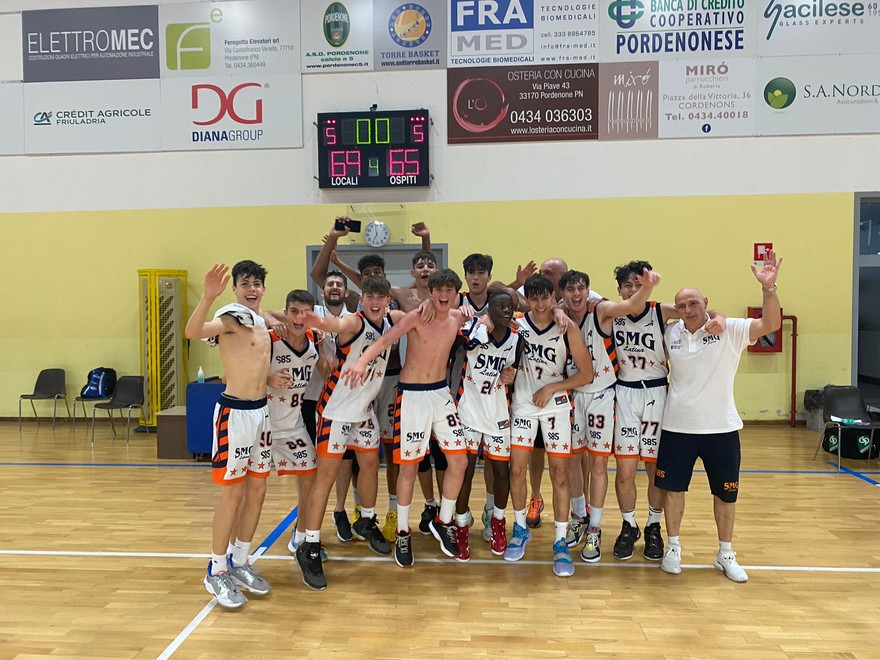 La favola della SMG Latina al cospetto del grande basket 