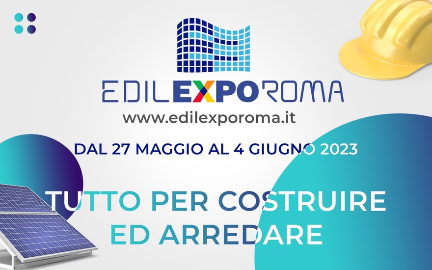Tutto pronto per la fiera EdilExpoRoma