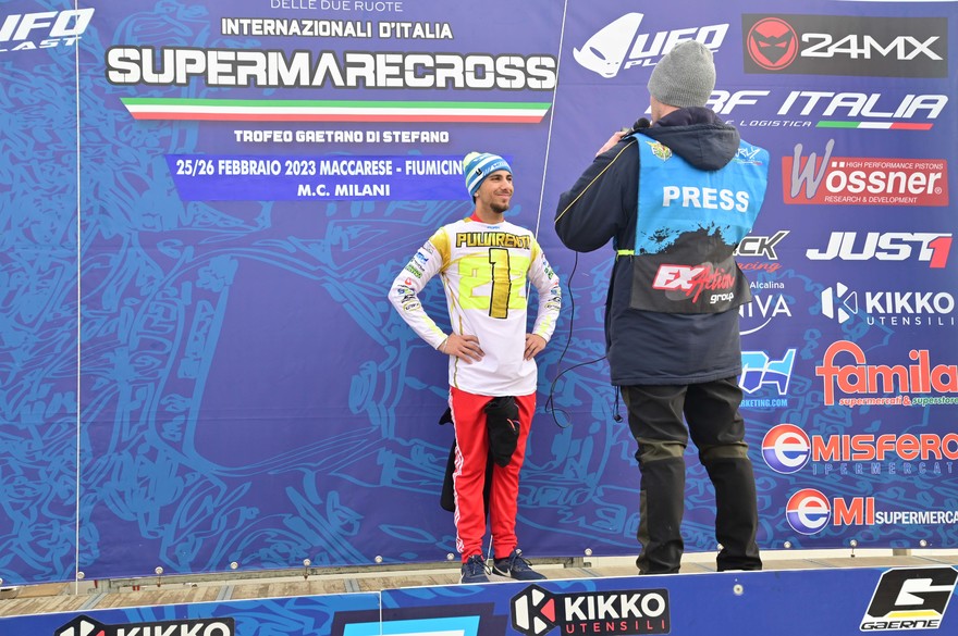 Sul circuito di sabbia di Maccarese vola Matteo Del Coco