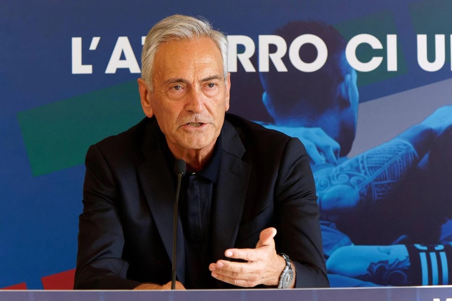 Gravina e l'Italia in crisi, il presidente non fa autocritica