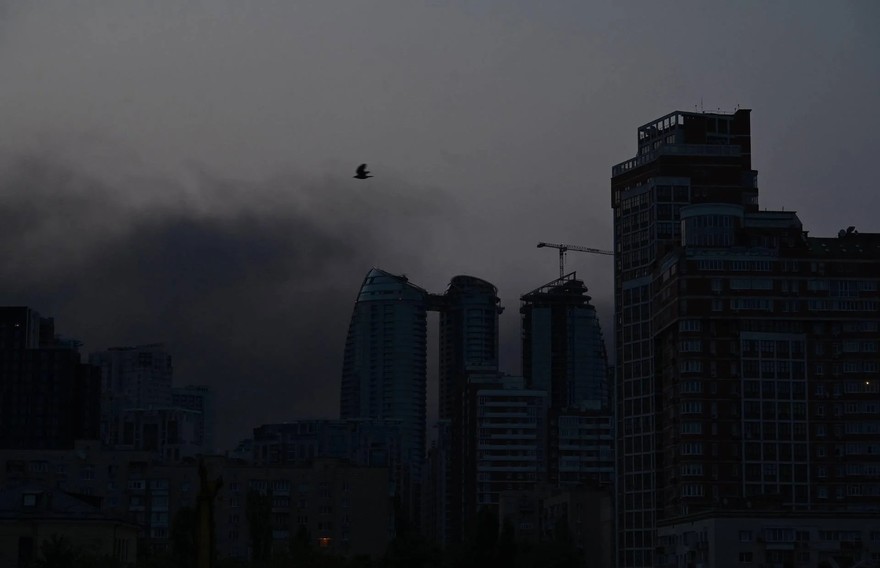 Ucraina, nella notte massiccio attacco di droni su Kiev