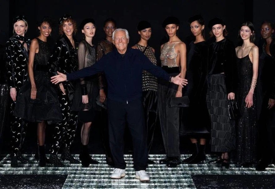 Armani, nel testamento il futuro della maison