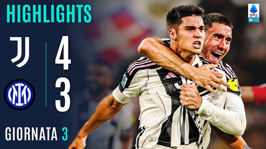 Il derby d'Italia è bianconero, Juve-Inter 4-3